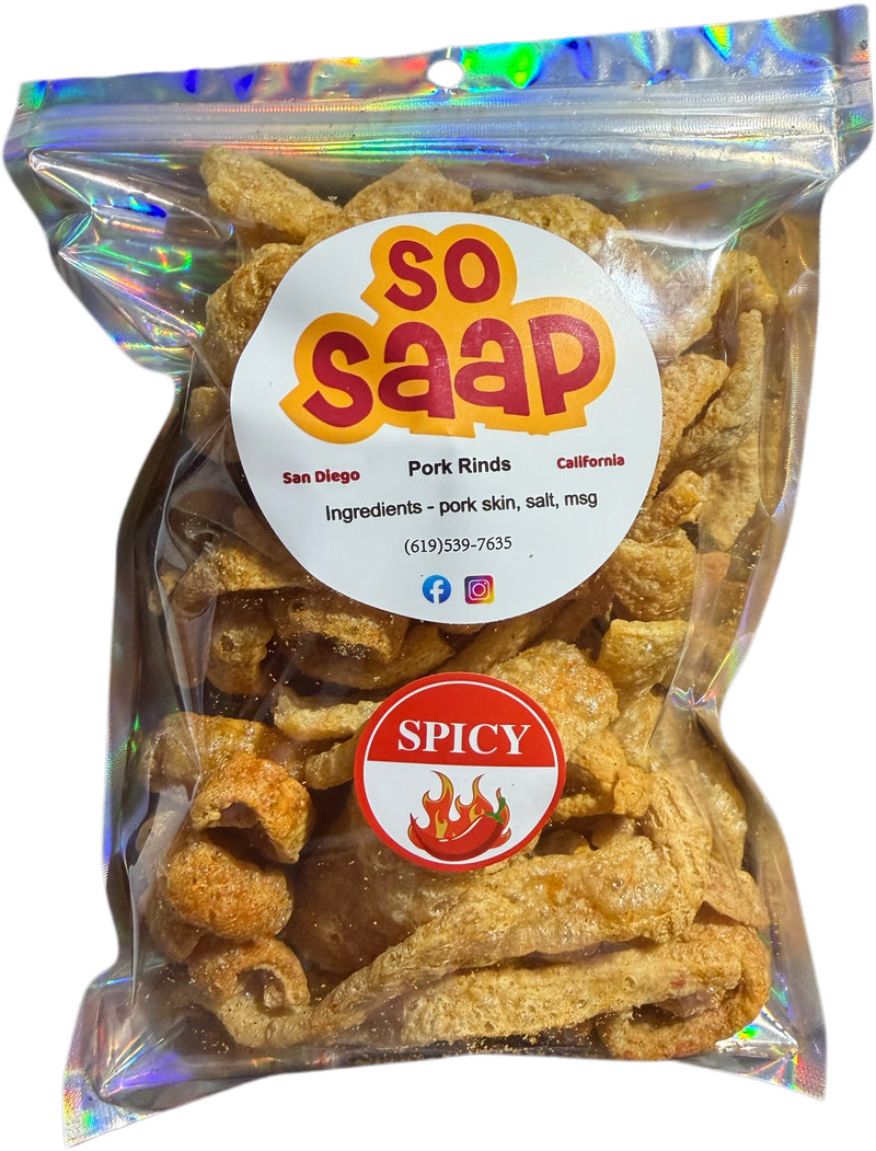 SPICY PORK RINDS